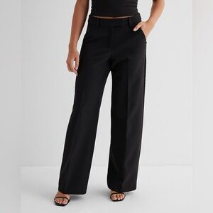 Express Editor Mid Rise Trouser